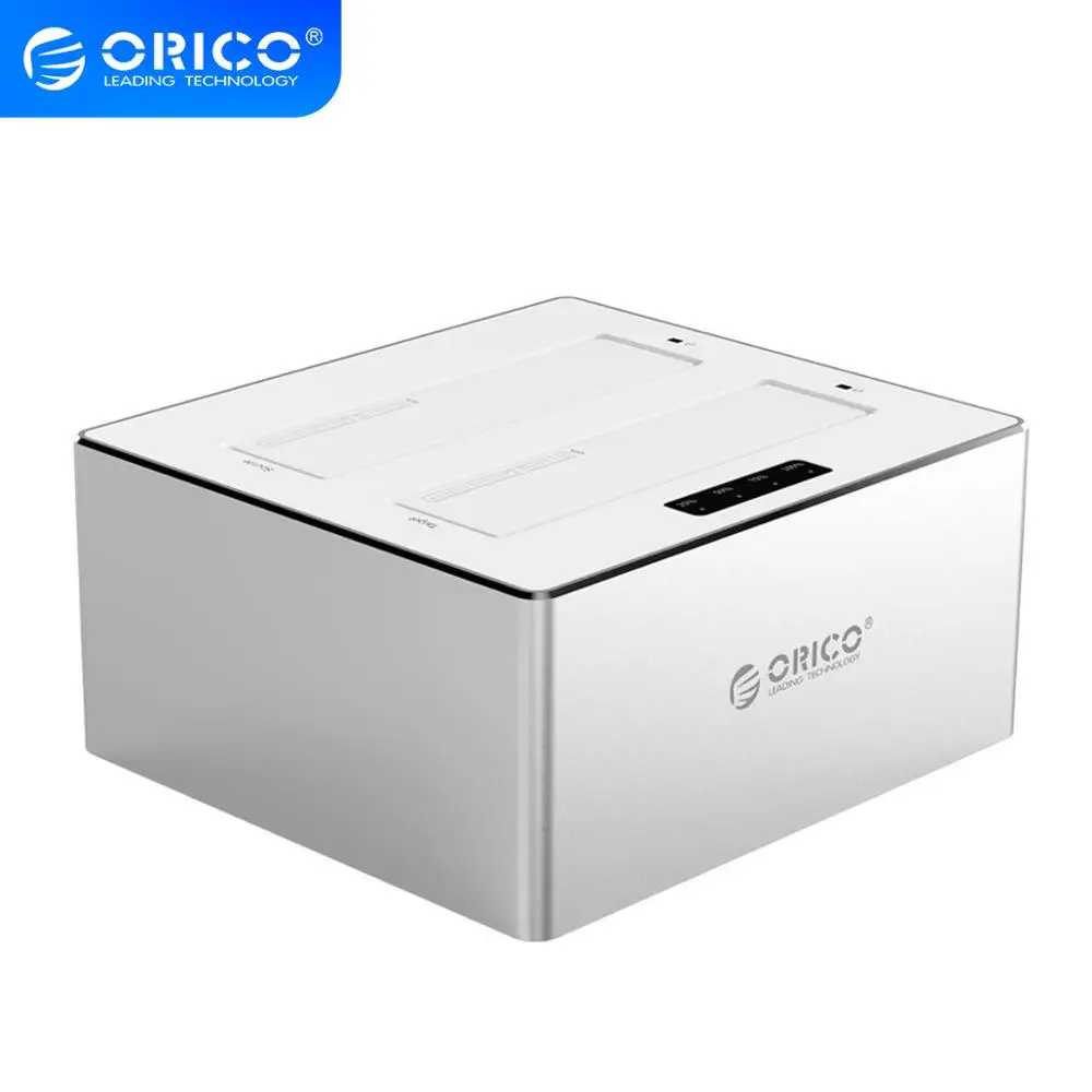 Корпус жесткого диска ORICO 3 5 дюйма USB3.0 двойной корпус для Sata док станция с