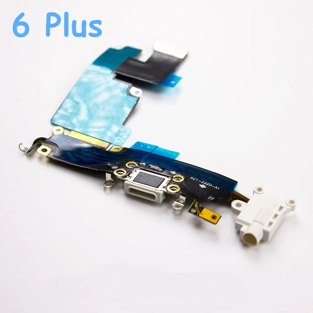 1 шт. гибкий кабель для зарядки мобильного телефона для Apple iPhone 6 6s Plus 6s 7P 8P USB зарядное устройство Порт док-разъем с микрофоном гибкий кабель