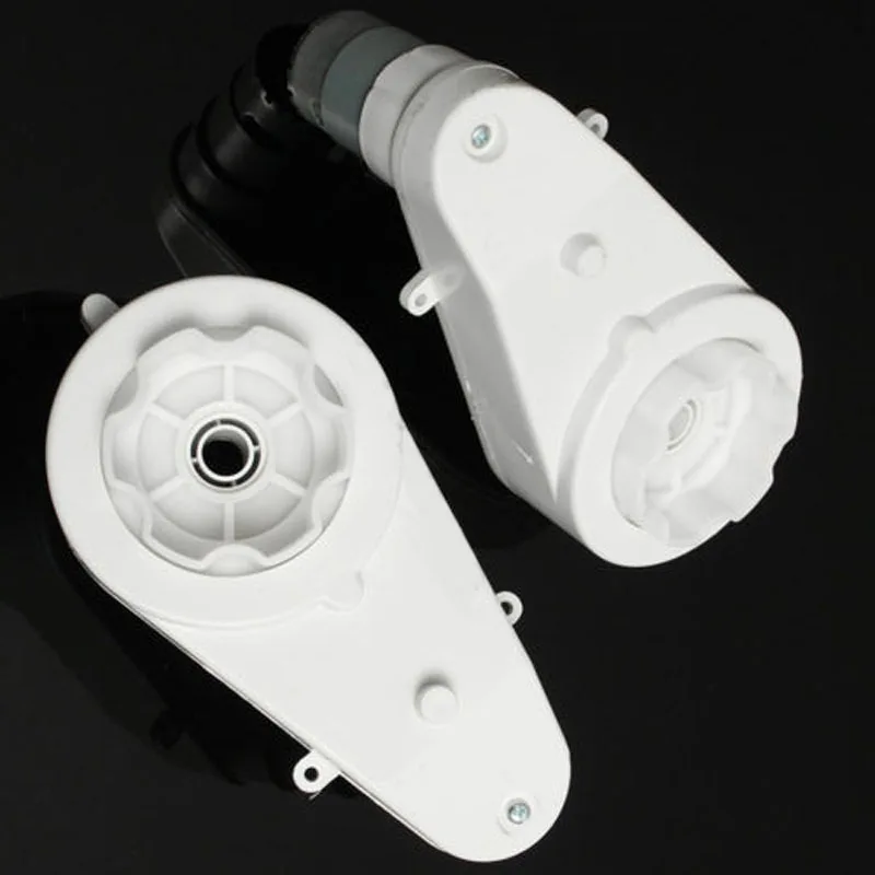 

2*Motor Gear Box Adjustable Motor Gear Box Tool Parts 30000RPM 12V Electric Children Durable