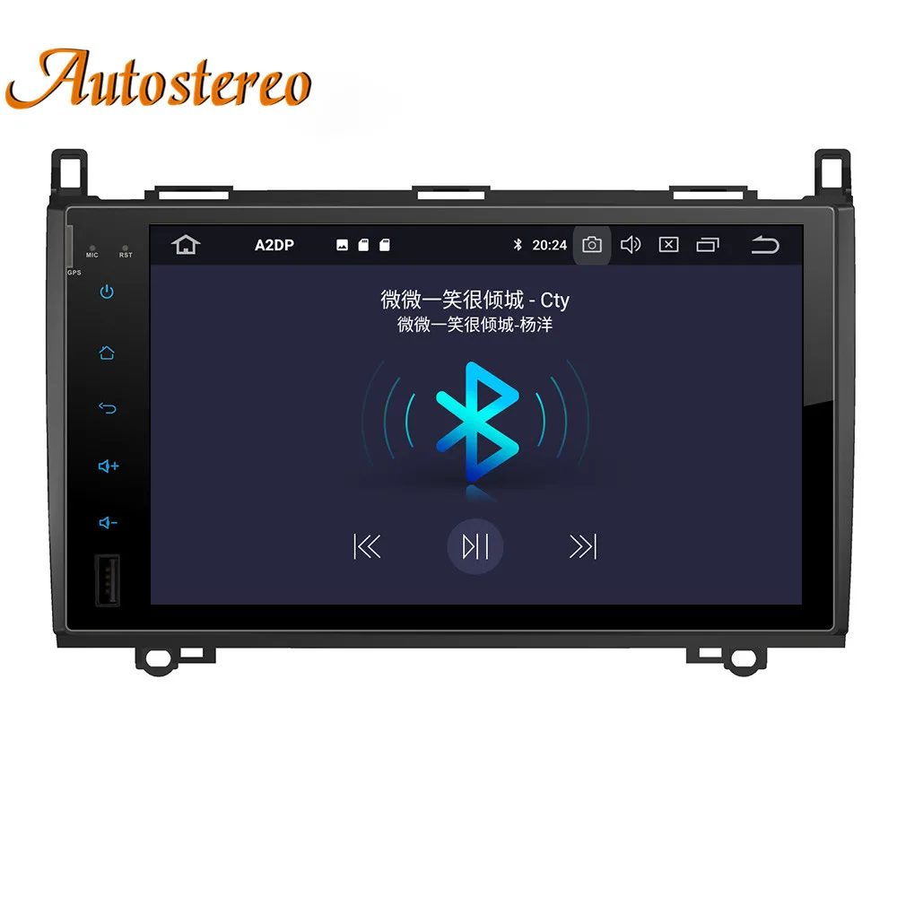 Sale DSP Android 9 64GB No Car DVD Player GPS navigation For Mercedes Benz Sprinte B200 Vito Viano W469 Auto Radio Multimedia player 7