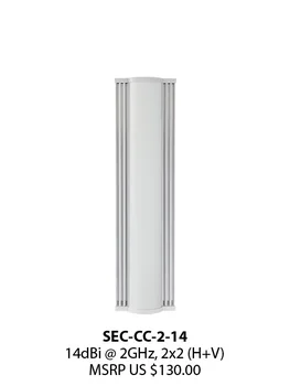 

RF Elements Sector Antenna Carrier Class 2.4GHz 14dBi White