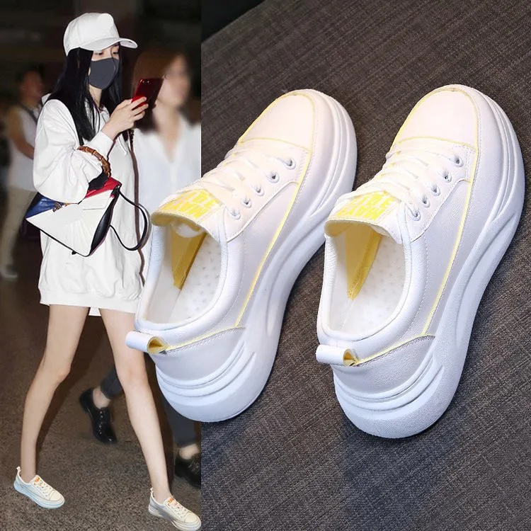 

Big Size Shoes Woman Dress Flats Women Casual Female Sneakers Clogs Platform Autumn 2019 Fashion Women's Round Toe Large Size