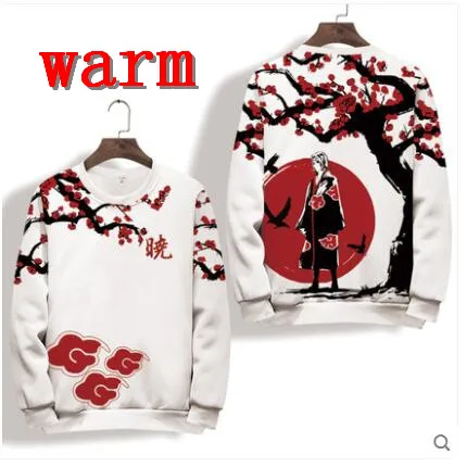 O-Neck warm Японские зимние толстовки мужские свободные негабаритных 5 xlтолстовка с длинным рукавом шикарный теплый хлопковый пуловер с карманами плюс бархатные толстовки - Цвет: O-Neck warm