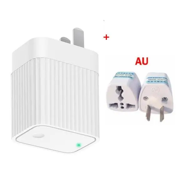 add AU plug Xiaomi MIJIA ClearGrass bluetooth wifi шлюз умный дом совместим с Mijia APP Mijia дверной замок Mijia bluetooth Temp - Цвет: add AU plug