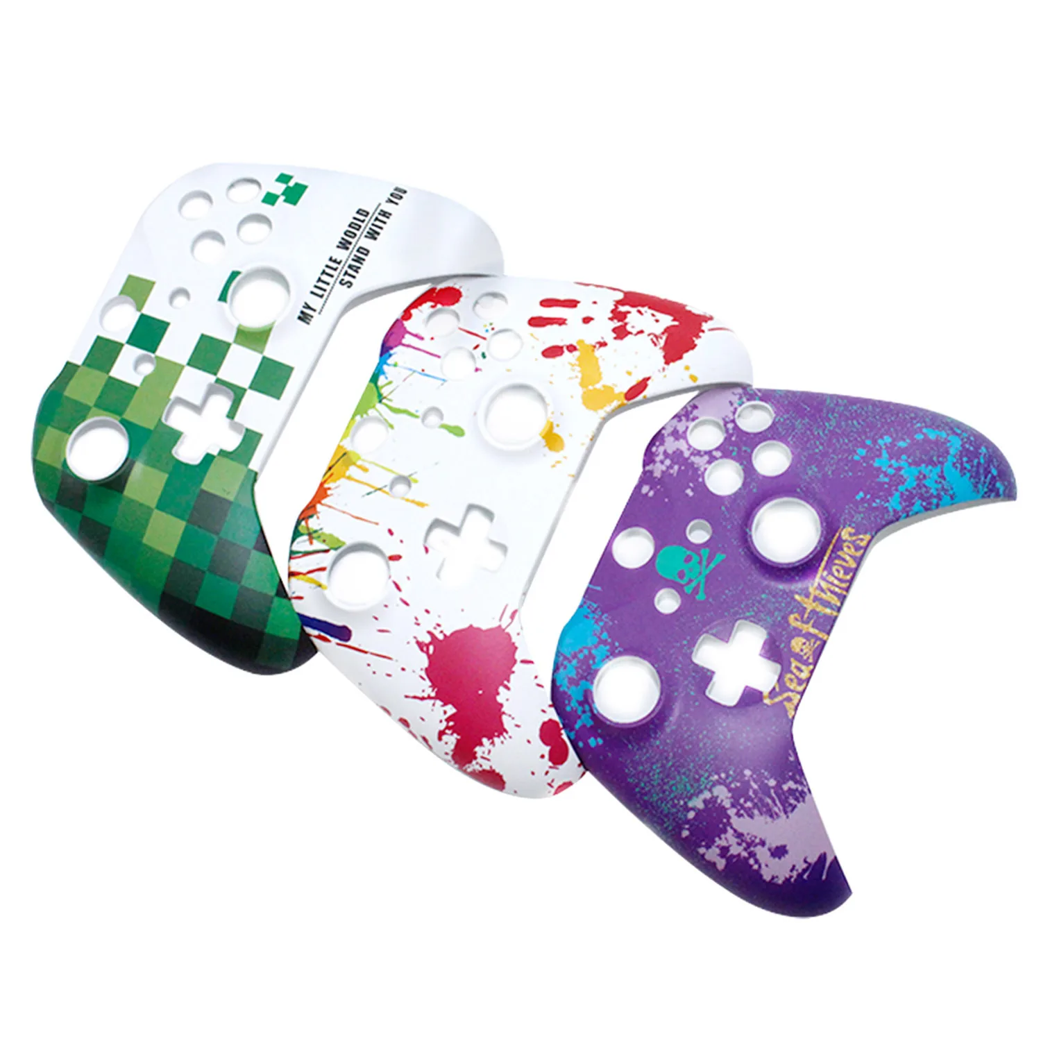 

Bevigac Fashion Colorful Anti-Slip ABS Protective Hard Cover Case Skin Shell Protector for Microsoft Xbox One S Slim Controller