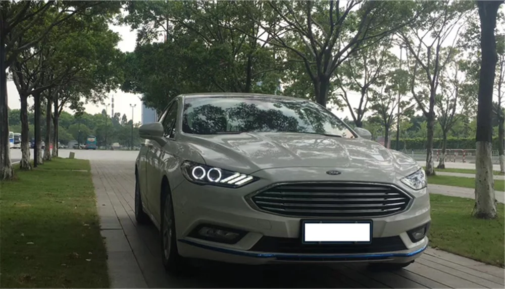 Пара для Ford Mondeo светодиодный фары- Mondeo HID фары биксеноновые фары противотуманные дневные ходовые огни динамический поворот