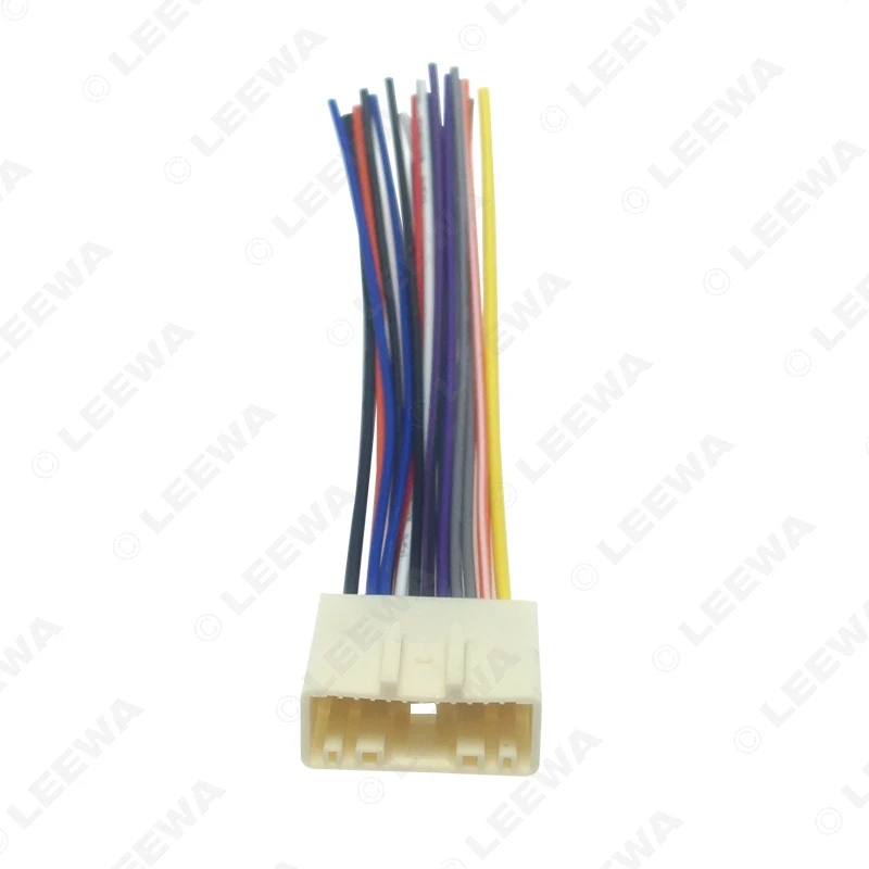 LEEWA автомобильный 20Pin аудио стерео жгут проводов адаптер для Nissan/Subaru/Infiniti установка Aftermarket CD/DVD стерео# CA2938