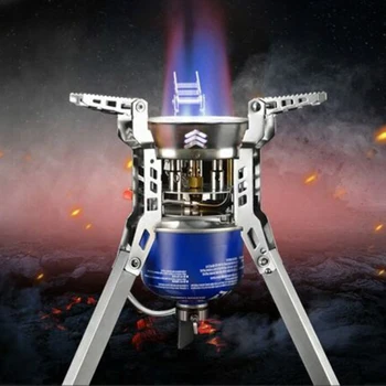 

Storage bag Stove Tools 6800W Foldable Burner Portable Compact Cooking Copper