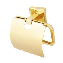 Берил латунный золотой держатель для туалетной бумаги-Mabello