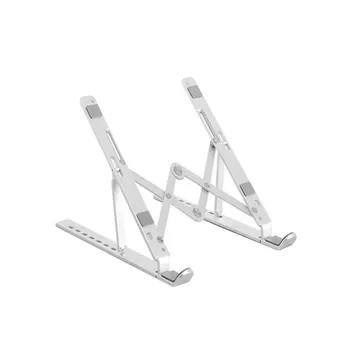 

Hot Sale Laptop Stand Portable Notebook Holder Adjustable Foldable Ventilated Desk Tablet Aluminum Rack