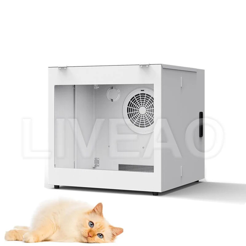 

Professional Smart Cats Uv Sterilization Hair Drying Box Safety Grooming Drying Oven Bathing Hair Dryer For Pets