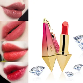 

Lasting Non-stick Cup Diamond Lipstick Waterproof Non-fading Lip Gloss Moisturizing Women Girls Charm Lip Makeup Cosmetic TSLM2