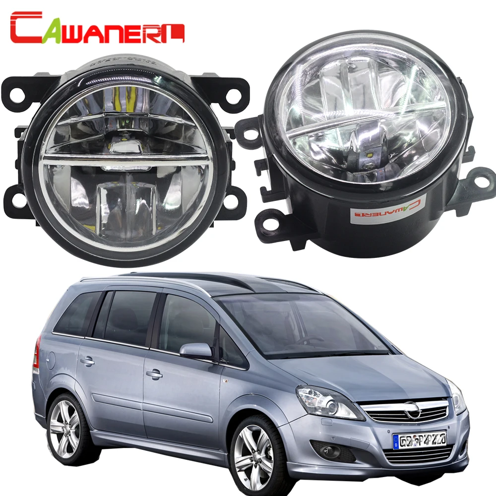 Cawanerl For Opel Zafira B MPV A05 2005 2011 Car Styling LED Fog Light