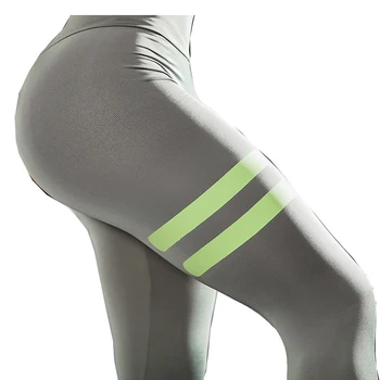 LUSLOS Women's Pants Fitness Leggings Printed High Waist Pants Running  Gym Sport Jogging Pants Trousers Black Green Leggins 3