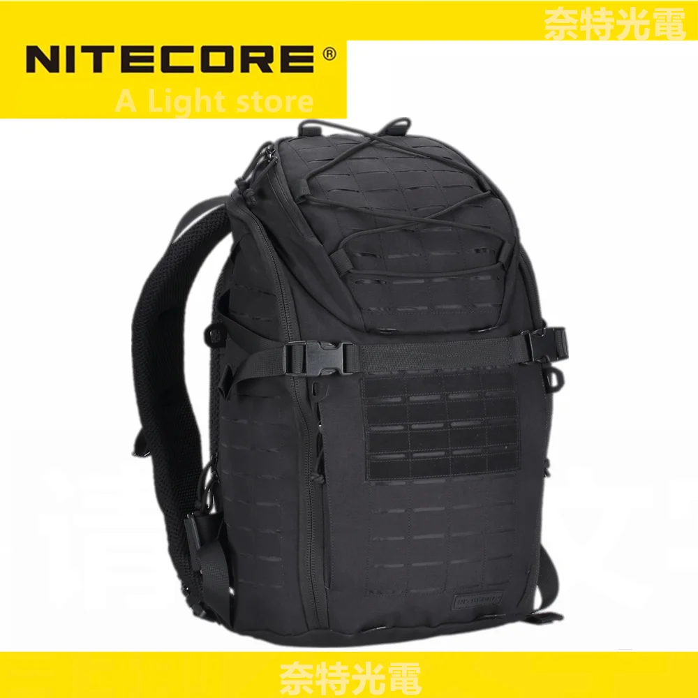 NITECORE MP20 Modular Backpack 20L Capacity Commuter Bags Multiple Way Carrying Main Compartment Full Open Wearproof 500D Nylon