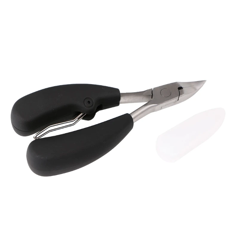 

Stainless Steel Manicure Tip/ Flat Cuticle Nipper Toe Nail Cutter Pedicure Tool R3MF