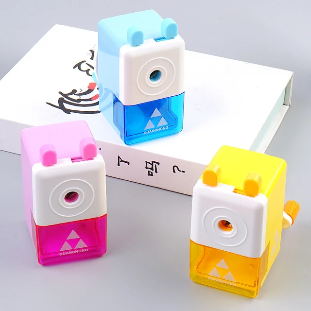 Candy Color Pink Pencil Sharpener Mint Blue Color Pencil Sharpener - Pencil  Sharpeners - AliExpress