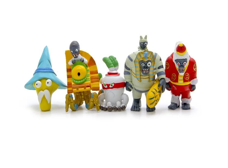 10pcs/set Plants VS Zombies Cute PVC Figure Dolls Birthday Collectible Gifts Toys For Kids Brinquedos