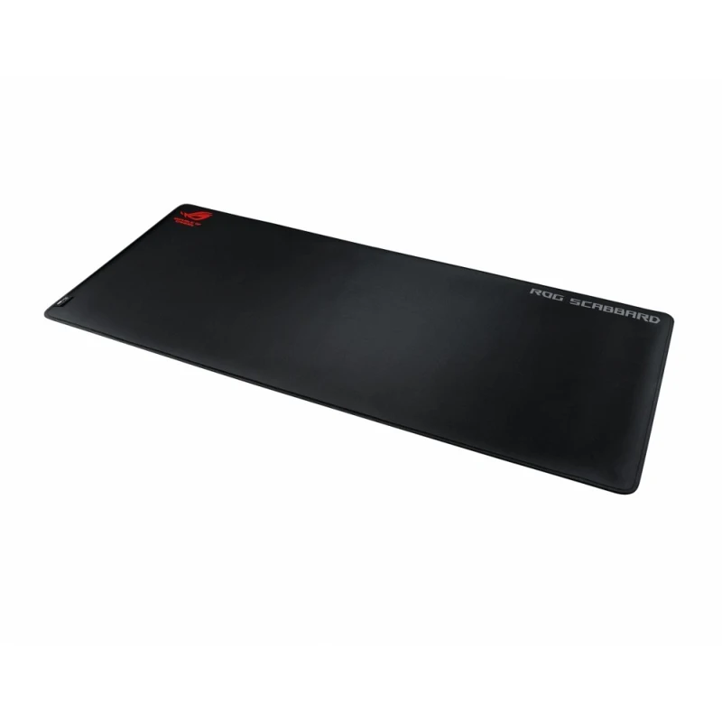 Коврик для мыши ASUS ROG Scabbard резиновая основа, тканевая поверхность, 900 x 400 x 2 мм, цвет: черный/красный