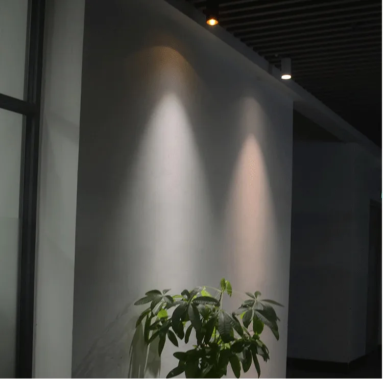 明装射灯LED吸顶式7W免开孔CREE圆形金色北欧客厅走廊COB防眩筒灯-淘宝网_07