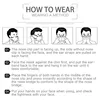 5 Layers FFP2 MASK Adult Black KN95 Fabric Mascarillas Protective Mouth Face Mask KN95 Filter Respirator FFP2MASK 6