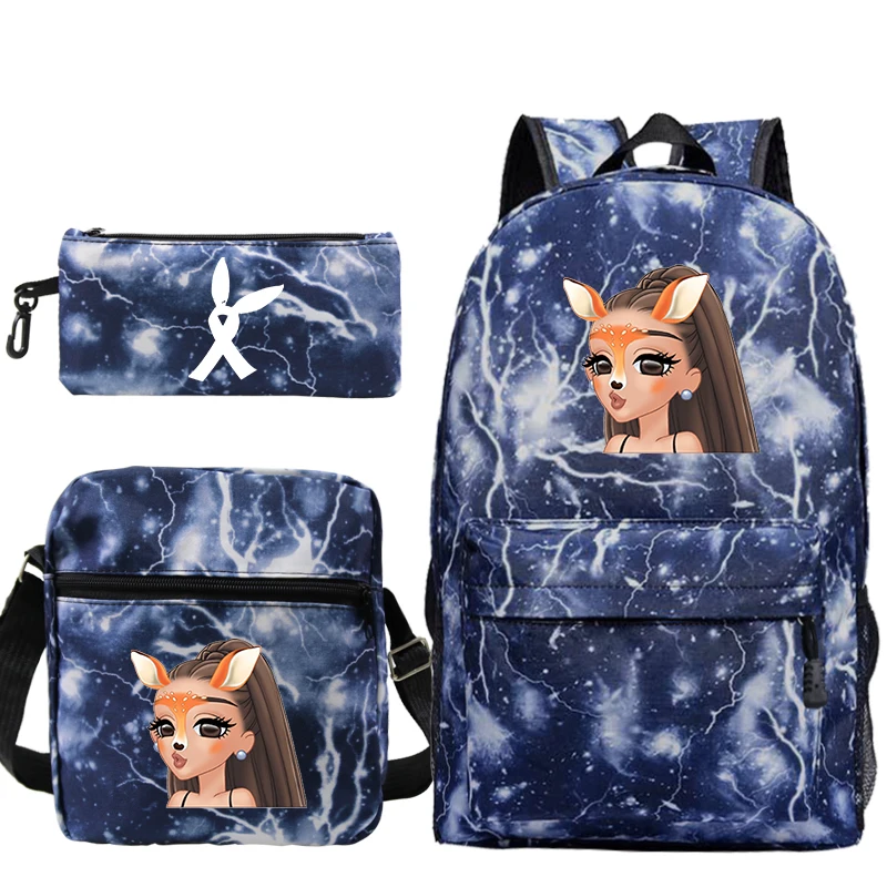 Новая сумка Mochila Ariana Grande, рюкзак с принтом, школьная сумка для мальчиков и девочек, дорожная сумка, рюкзак для ноутбука-подростка, пеналы для ручек - Цвет: bagpack 6