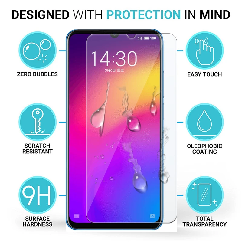 2 шт. Защитное стекло для Meizu Note 9 на Maisie Note9 протектор экрана Meizy Not9 закаленное стекло бронированный лист лабиринт No9 Mezu