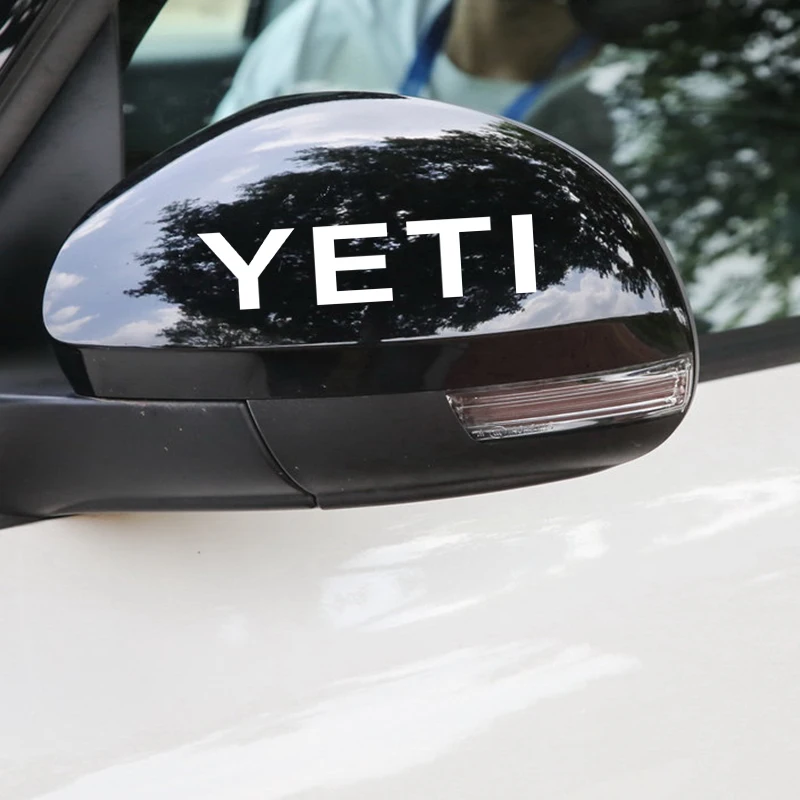 

Car Body Stickers for Skoda YETI Car Windows Door Decal Rearview Mirror Sticker Auto Accessories