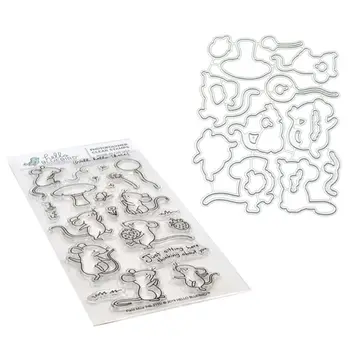 

Rats Metal Cutting Dies Stencils for DIY Scrapbooking Paper Card Embossing 95AA
