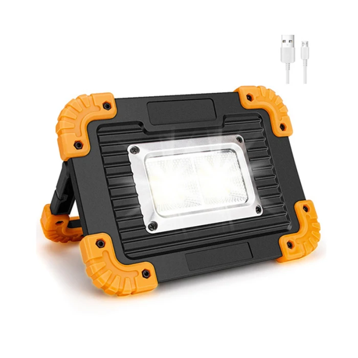 LED Work Light Rechargeable Emergency Flood Lamp for Camping Travel Outdoor LB88