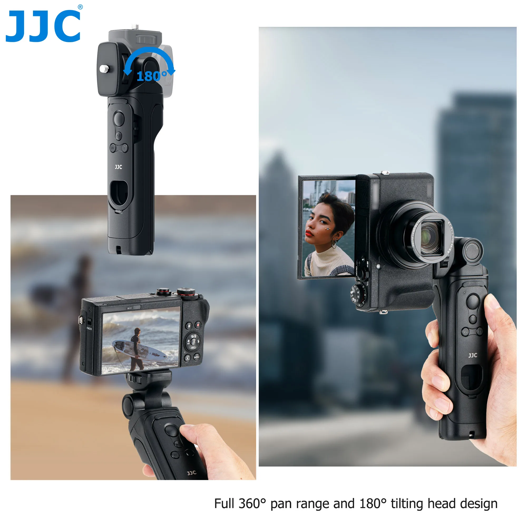 JJC Camera Shooting Grip Tripod Replaces Canon HG-100TBR For