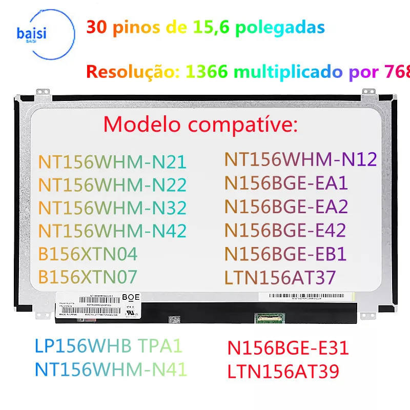 Матрица 15 6 дюйма для ноутбуков ASUS A555Y X555Y X555S A556U X555B A555L A555Q Lenovo G500S G505S | Компьютеры и