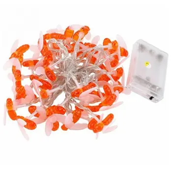 

LED String light Solar Small Bee Light String Garland Home Christmas Wedding Party Decoration Powered by Battery batter USB