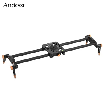 

Andoer 60cm Carbon Fiber Track Dolly Slider Rail Stabilization System for Video Movie Film Shooting for Canon Nikon Sony DSLR