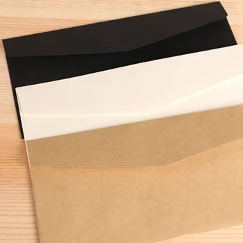 

10pcs / Set Classical Blank Envelope Holiday Greeting Card Envelope Gift Office School Stationery Supplies New Arrival