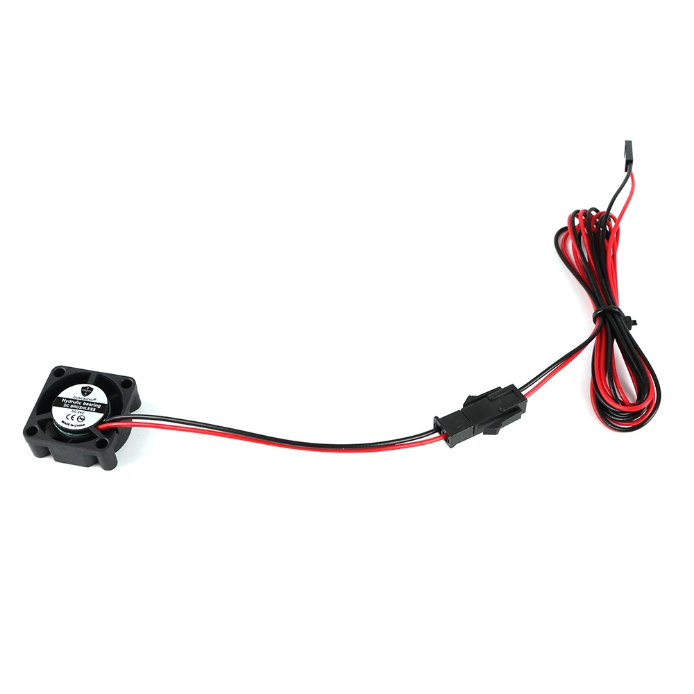 Вентилятор охлаждения 2510 от комаров, 24 В/12 В, вентилятор, детали 3d принтера, крутой вентилятор 25*25*10 мм, радиатор с удлинителем, 1 м
