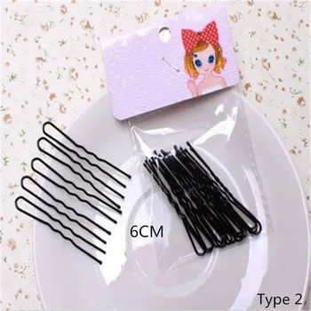 

Hairdressing Styling 20/18/16 Pcs Pro Hair Clips 5/6/7cm Black Pins Curly Wavy Grips Hairstyle Barrette Hairpin Hair DIY Tools
