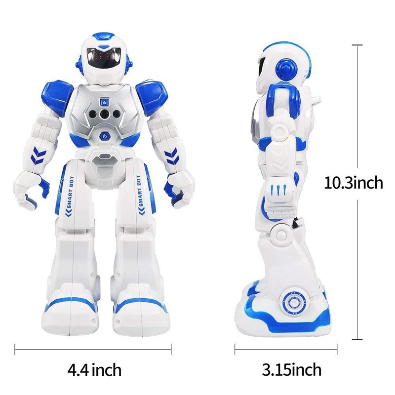 

Intelligent Programmable Robot With Infrared Controller Toys Remote Control Robot For Kids Dancing,Singing,Led Eyes,Gesture Se