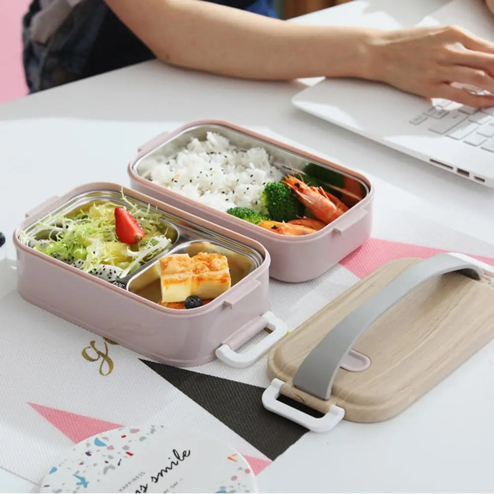 Термос из нержавеющей стали, Ланч-бокс для детей, для взрослых, Bento box, герметичный японский стиль, Термосумка для контейнеров с едой, Ланчбокс, контейнеры