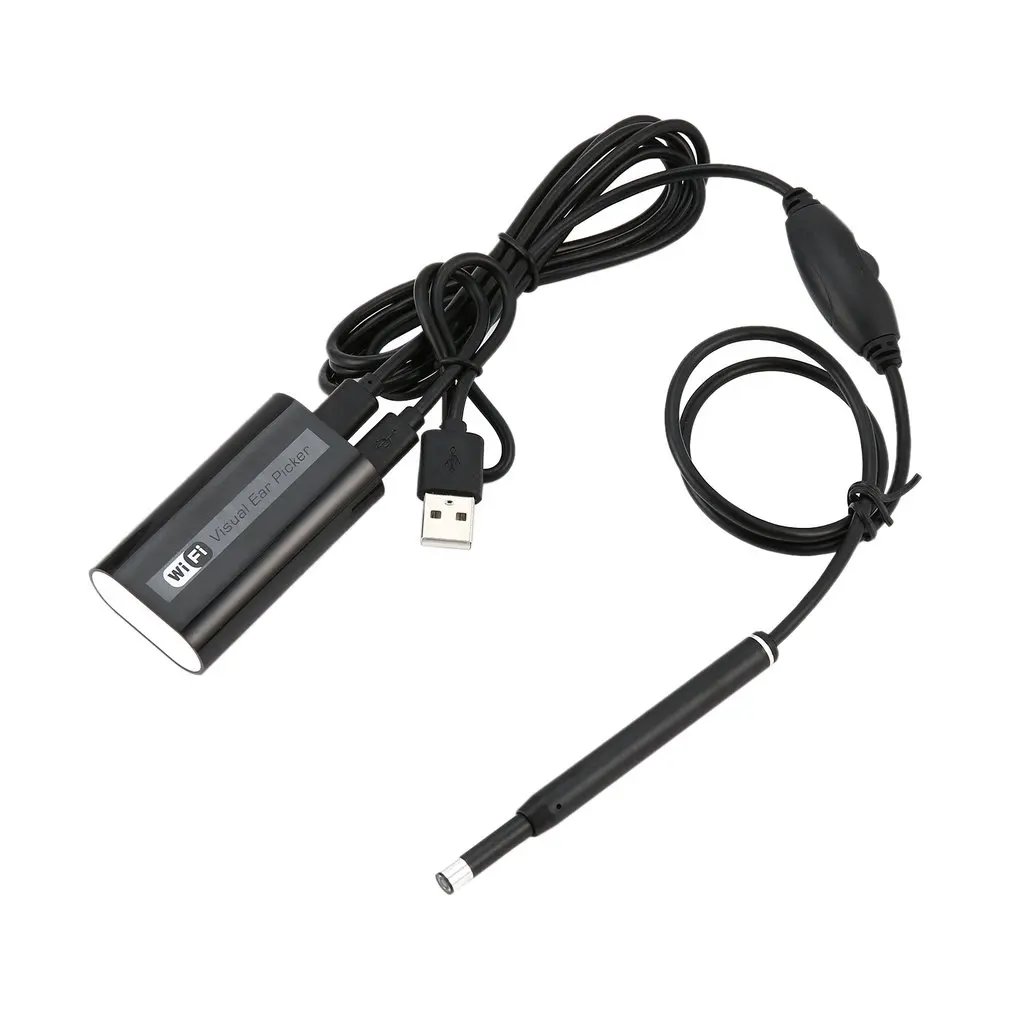 F170 беспроводной WiFi ушной очиститель эндоскоп 5 мм объектив Otoscope воск для удаления