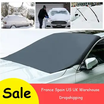 

Car Front Windshield Magnet Anti-Frost Snow Anti-Freeze Cover General 210*120Cm Durable Car Accessories