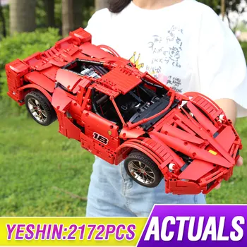 

Mould King Technic MOC RC Super Racing Car 1:8 Scale Sports Car Enzo set Fxx F40 Building Blocks Brick Kids Toys Christmas gifts