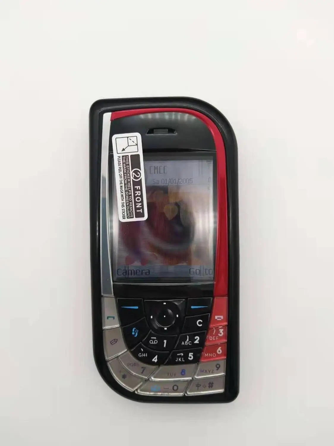 Разблокированный Nokia 7610 розовый мобильный телефон GSM трехдиапазонная камера Bluetooth мобильный телефон с английской/русской/Арабской клавиатурой