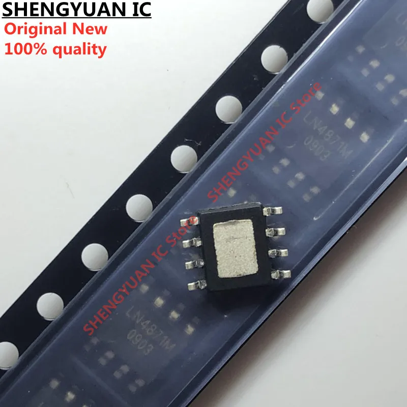 

100 шт./партия, чип усилителя мощности аудио LN4871M SOP-8 LN4871, 100% новый импортный оригинальный 100% качество