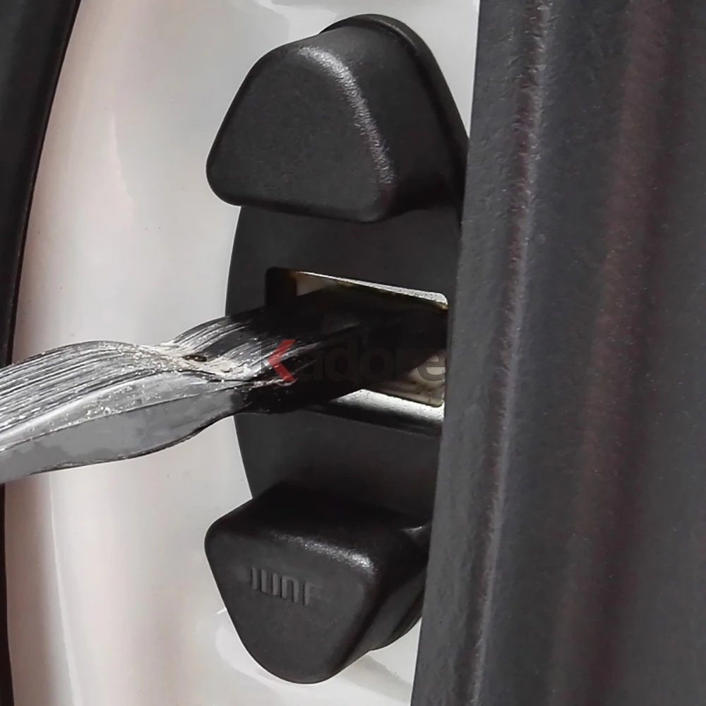 Для Kia Rio 2011 2012 2013 автомобильные аксессуары Пластик контрольный рычаг двери защитная крышка Кепки Стикеры