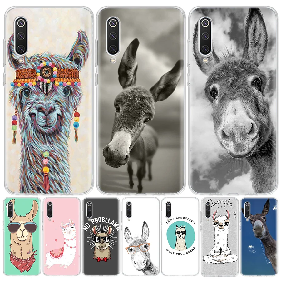 Lama Lama Alpacas Animal Donkey Phone Case Per Xiaomi 13 Mi 11 10 Ultra 12 Lite 5G 12X 12T 11I 10T 11T Pro 9 9T 8 6X 5X Cover S
