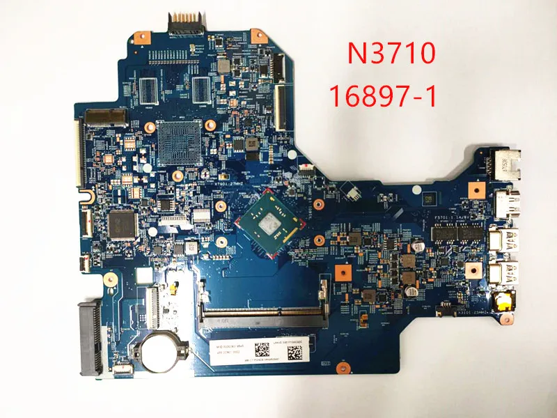 Материнская плата для hp 15-BS 448.0C81.0011 16897-1 системная N3710 хорошо работает | Компьютеры