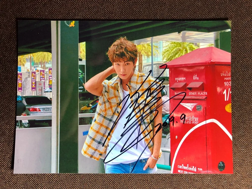 4 LEE JOON GI Joongi ли Joongi Автограф Подпись фото 5*7 K-POP 102019A - Цвет: 4