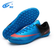 ZHENZU мужские Мальчики Дети TF футбольные бутсы Детские тренировочные футбольные бутсы 28-35 Chaussure De Foot