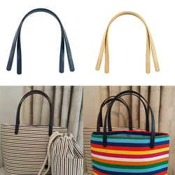 2PCS PU porous threaded handle bag with handle DIY handmade bag gift box accessories